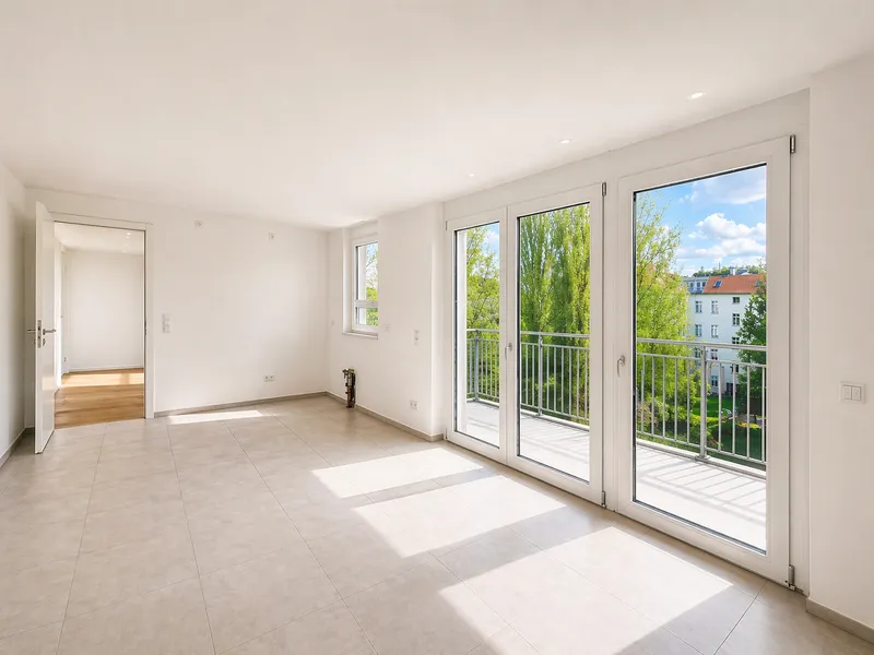 4-Zimmer Wohnung mit großer Terrasse zum Garten u. viel Sonne — photo 1